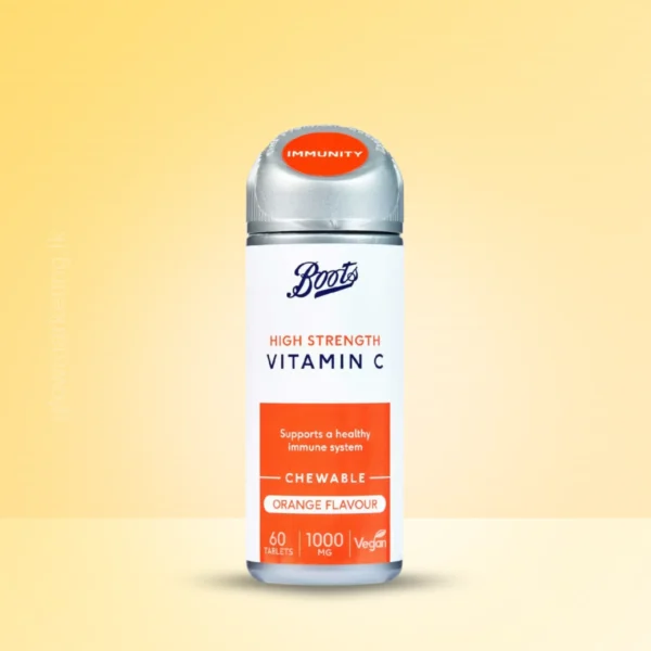 Boots Vitamin C 1000mg Chewable Tablets – Glow Marketing Sri Lanka