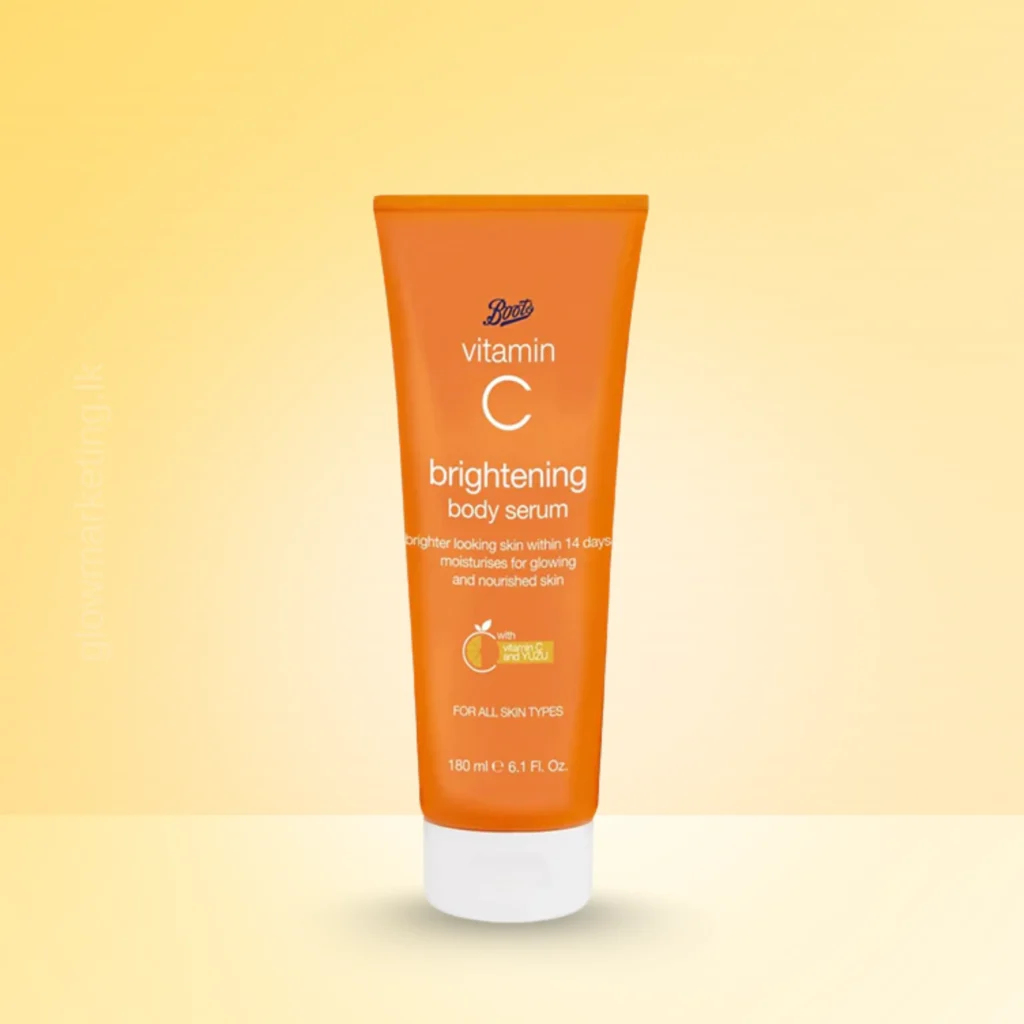 Boots Vitamin C Brightening Body Serum 180ml – Glow Marketing Sri Lanka