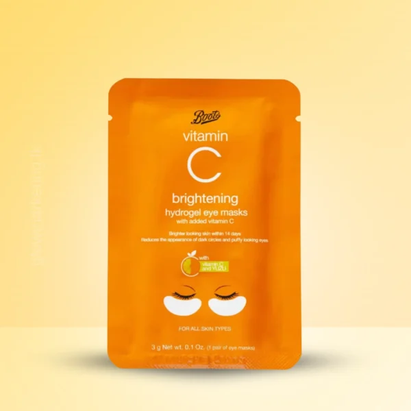 Boots Vitamin C Eye Mask – Hydro Gel Eye Patch 3g – Glow Marketing Sri Lanka