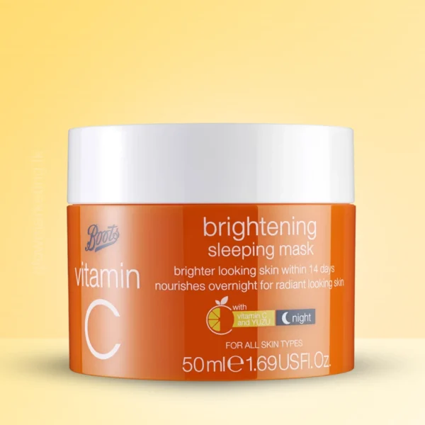 Boots Vitamin C Brightening Sleeping Mask 50ml