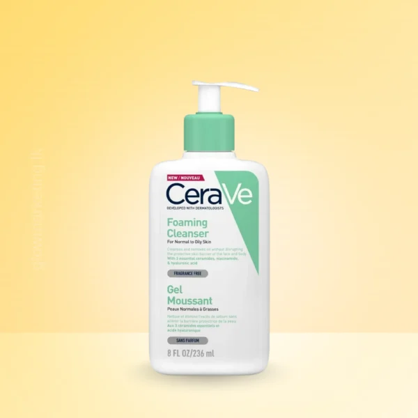 CeraVe Foaming Cleanser – Face Wash for Oily Skin Sri Lanka