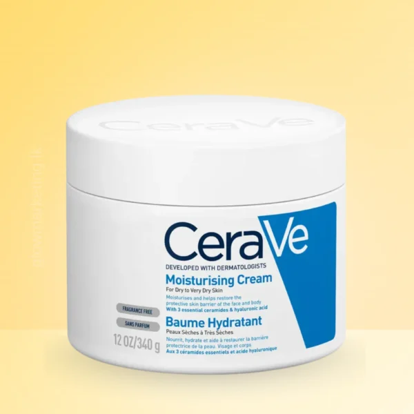 CeraVe Moisturizing Cream for Dry Skin 340g – Sri Lanka