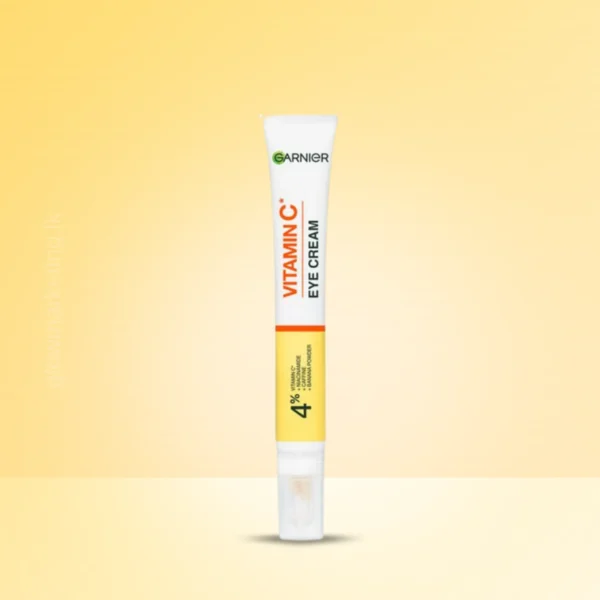 Garnier Vitamin C Eye Cream brightens dark circles, reduces puffiness, and smooths fine lines. The go-to Garnier Eye Cream for Dark Circles — now in Sri Lanka!