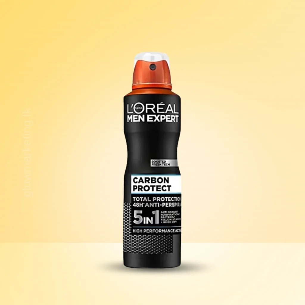 Loreal Men Expert Carbon Protect Deodorant Spray 250ml – Glow Marketing Sri Lanka