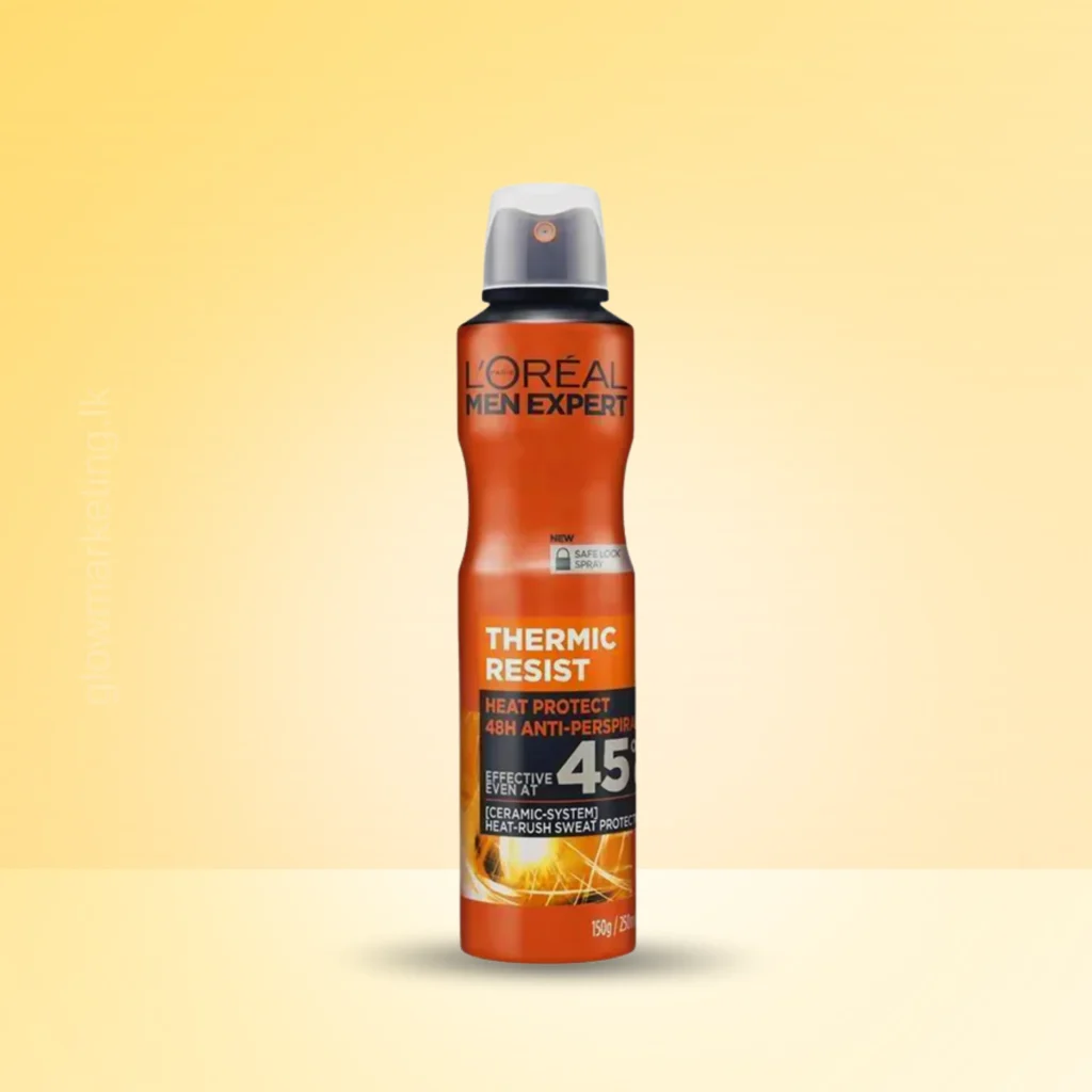 Men Expert Thermic Resist Antiperspirant Spray 250ml – Glow Marketing Sri Lanka
