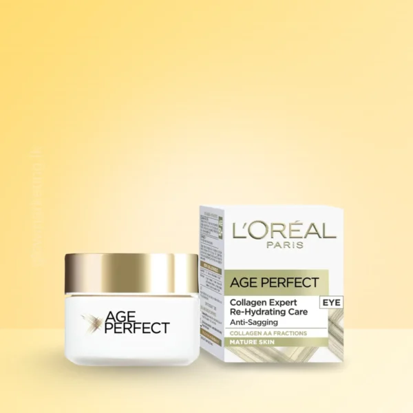 Age Perfect Collagen Eye Cream 15ml – L’Oreal Eye Cream for Wrinkles Sri Lanka