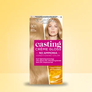 L’Oreal Casting Creme Gloss 801 Satin Blonde Hair Dye Sri Lanka