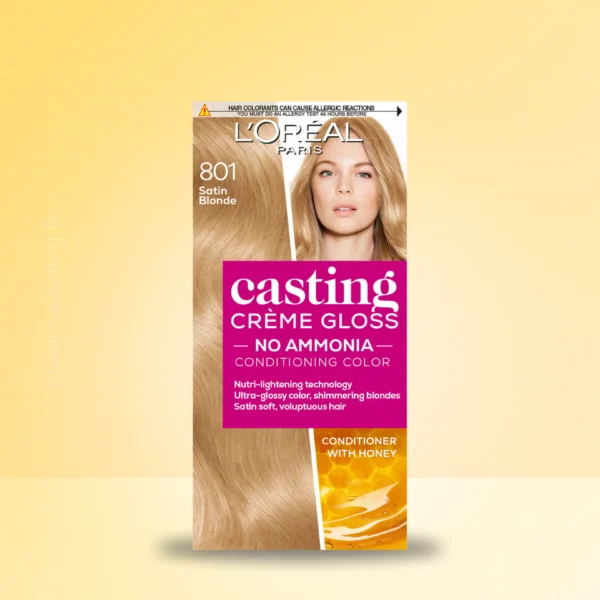 Casting Creme Gloss Satin Blonde 801 Satin Blonde Hair Dye Sri Lanka