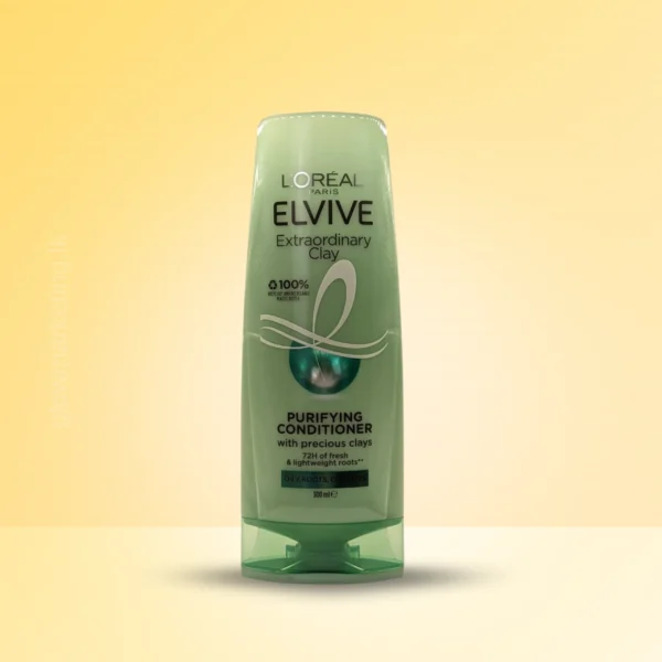 Loreal Extraordinary Clay Conditioner 300ml – Balancing Conditioner for Oily Roots Sri Lanka