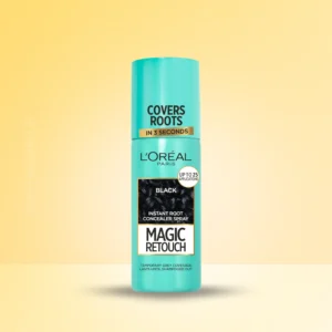 L’Oreal Magic Retouch Black Spray 75g – Root Concealer for Black Hair Sri Lanka