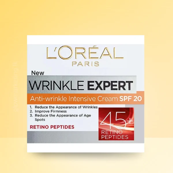 L’Oreal Wrinkle Expert 45+ Cream SPF 20 – Anti-Ageing Day Cream Sri Lanka