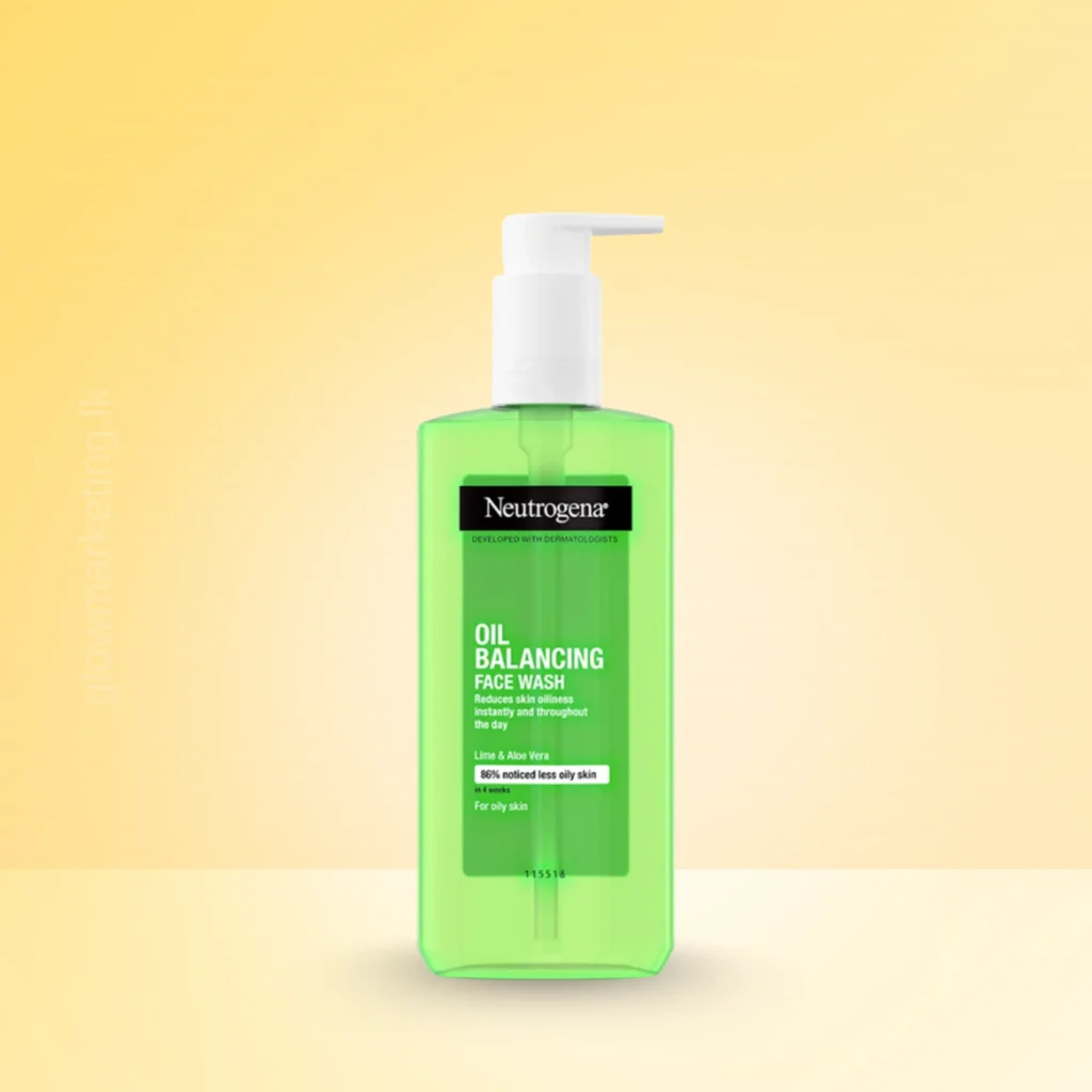 Neutrogena Oil Balancing Face Wash for Oily Skin 200ml – Glow Marketing