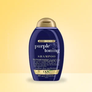 OGX Purple Toning Shampoo 385ml tones brass & enhances blonde, silver & highlighted hair. Sulfate-free & shine-boosting. Shop now in Sri Lanka!