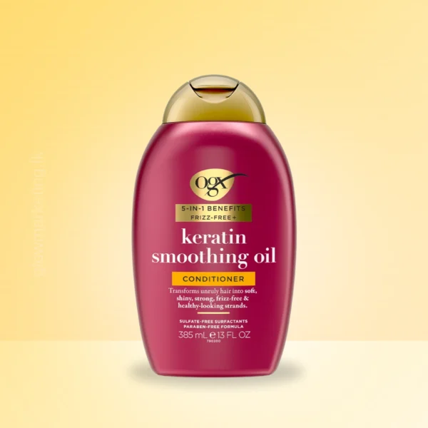 OGX Keratin Smoothing Oil Conditioner 385ml