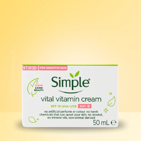 Simple Vital Vitamin Day Cream SPF 15 50ml