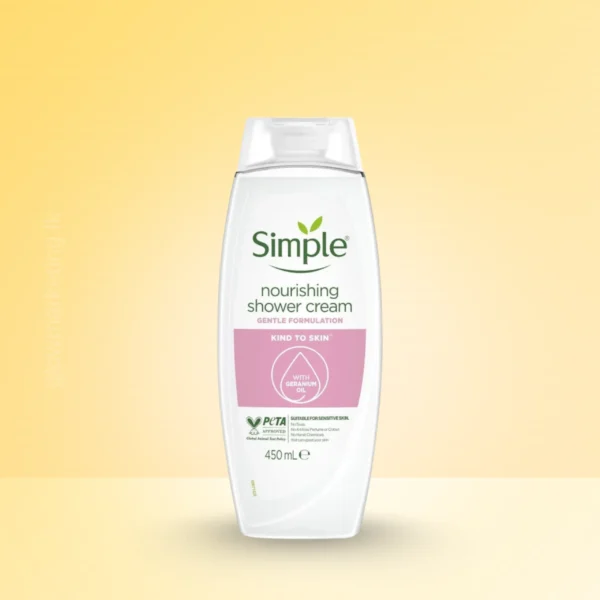 Simple Kind to Skin Nourishing Shower Cream 450ml