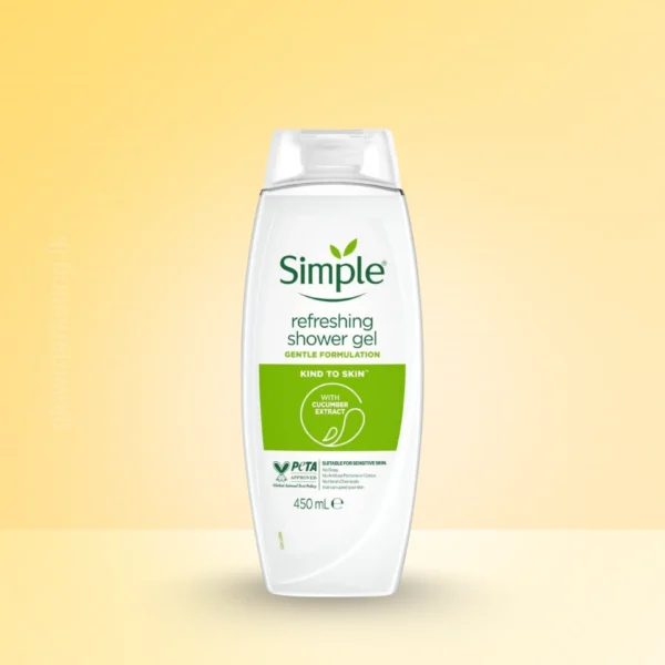 Simple Kind to Skin Refreshing Shower Gel 450ml