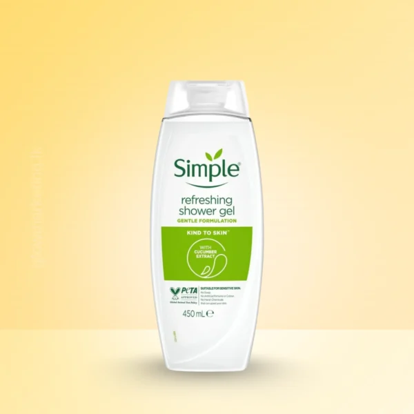 Simple Kind to Skin Refreshing Shower Gel 450ml