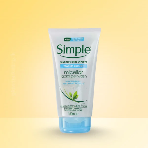 Simple Water Boost Micellar Gel Face Wash 150ml