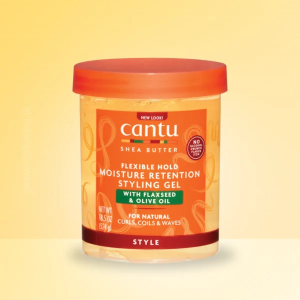 Cantu Moisture Retention Styling Gel – 524g Shea Butter Hair Gel