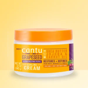 Cantu Grapeseed Curl Cream – 340g Strengthening Hair Cream