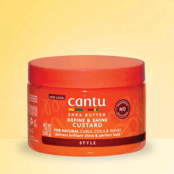 Cantu Define and Shine Custard Sri Lanka – 340g Styling Gel