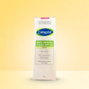Cetaphil Daily Defence Cream SPF 50 Cetaphil Daily Defence Cream SPF 50 โ Lightweight, fragrance-free sun protection for sensitive skin