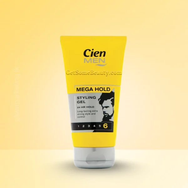 Cien Men Mega Hold Styling Gel – 150ml No:6 Hair Gel