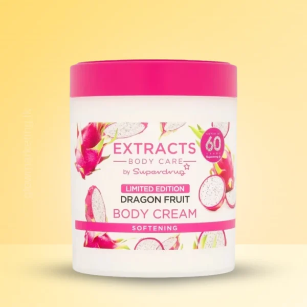 Extract Dragon Fruit Body Cream – 465ml Softening Moisturizer