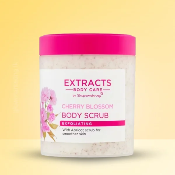 Extracts Cherry Blossom Body Scrub – Gentle Exfoliating Care