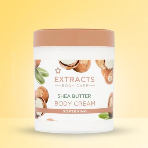 Extracts Shea Butter Body Cream – 475ml Softening Moisturizer