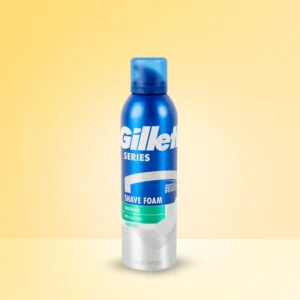 Gillette Series Sensitive Shaving Foam 200ml for smooth and irritation-free shave