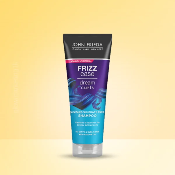 John Frieda Curls Shampoo 250ml bottle for frizz-free defined curls