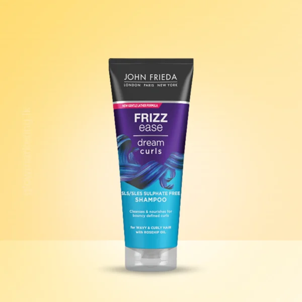 John Frieda Curls Shampoo 250ml bottle for frizz-free defined curls