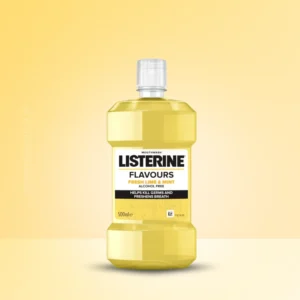 Listerine Fresh Lime & Mint Mouthwash 500ml – Oral Care for Fresh Breath