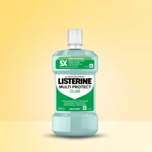 Listerine Multi Protect Gum Mouthwash 500ml for healthy gums and fresh breath