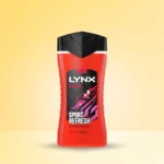 Lynx Body Wash 3-in-1 Recharge Sport Refresh 225ml for Men