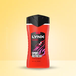 Lynx Body Wash 3-in-1 Recharge Sport Refresh 225ml for Men