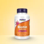 Biotin 5000 mcg Capsules 120 – High Potency Biotin Supplement for Hair, Skin, Nails & Energy