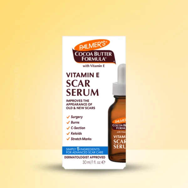 Palmers Vitamin E Scar Serum 30ml – Cocoa Butter Scar Reduction and Skin Repa