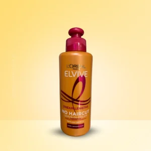 L'Oreal Elvive No Haircut Cream – Dream Lengths Leave-In Treatment for Split Ends & Breakage Repair