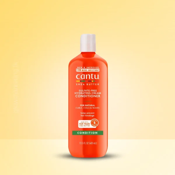 Cantu Hydrating Cream Conditioner 400ml – Shea Butter & Vitamin B for soft, hydrated curls