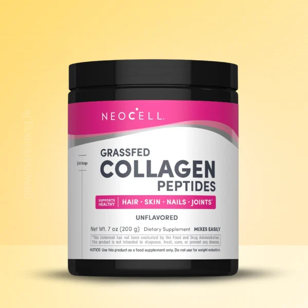 NeoCell Grassfed Collagen Peptides 200g Powder for skin, hair, and nails