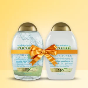 OGX Coconut Water Shampoo & Conditioner 385ml bottles