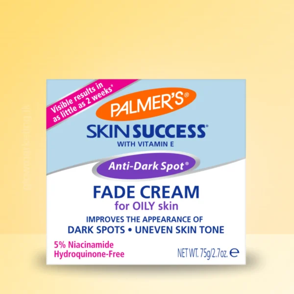 Palmers Fade Cream 75g for oily skin – brightens, evens skin tone, reduces dark spots in Sri Lanka