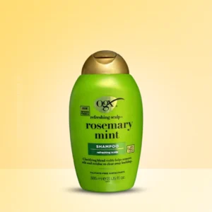 OGX Rosemary Mint Shampoo-385ml OGX Rosemary Mint Clarifying Strength Shampoo 385ml bottle โ refreshing formula for oily hair with rosemary and peppermint