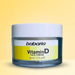 Babaria Vitamin D Face Cream 50ml – anti-aging facial cream for radiant and revitalized skin