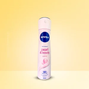 NIVEA Pearl And Beauty Deodorant Spray 150ml – 48H Protection with Pearl Extract