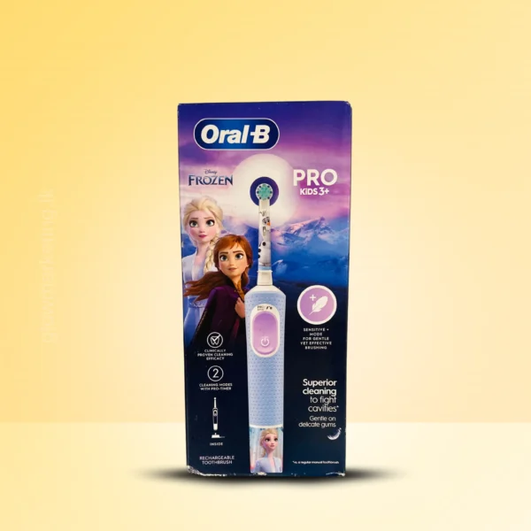Oral-B Pro Kids Electric Toothbrush Frozen for children aged 3+, gentle and fun dental care with Frozen-themed design