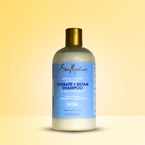 Hydrate & Repair Shampoo Bottle – SheaMoisture 384ml